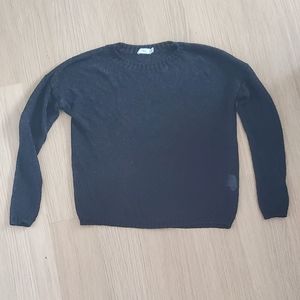 Vince Metallic Crewneck Sweater